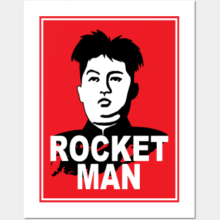 Rocket Man Kim Posters and Art